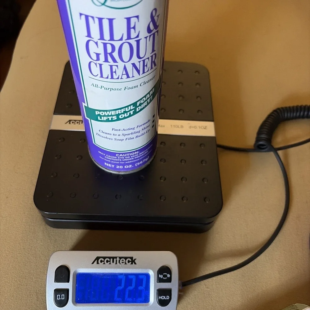 Vintage Fuller Brush Grout And Tile Cleaner All Purpose‎ Foam Cleaner 20oz Prop